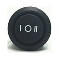 thumbnail image 2 of Interrupteur Rond Utile 12-250V Accessoires Noir Polyamide Durable, 2 of 5