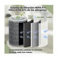 thumbnail image 5 of Purificador De Aire Hepa Para Casa Purificador Aire Portátil Belug Blanco, 5 of 5