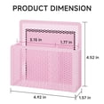 thumbnail image 4 of Marbrasse - Soporte magnético para rotuladores de borrado en seco, 2 unidades, color rosa, 4 of 7