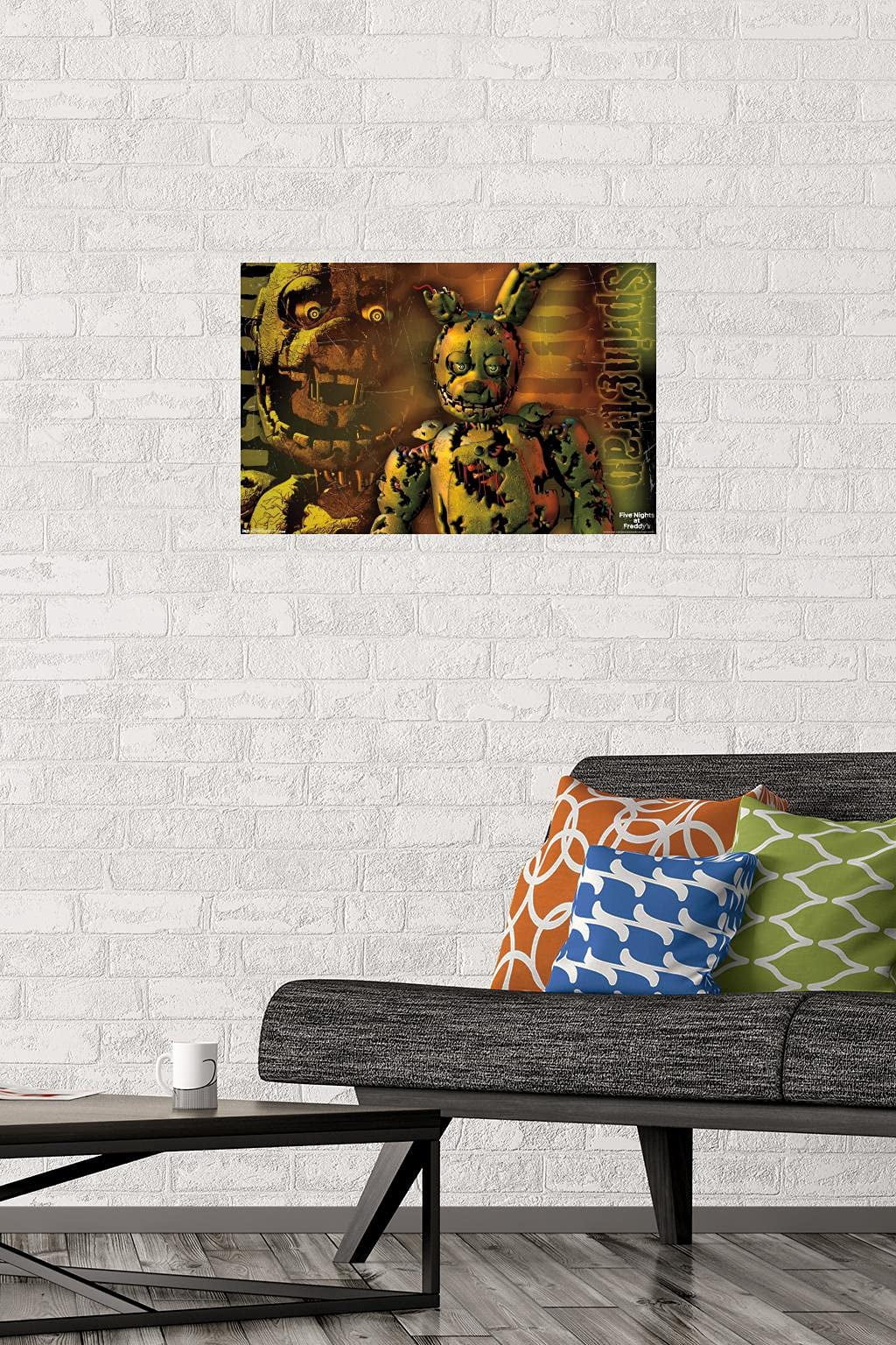 Five Nights at Freddy's - Springtrap Wall Poster, 14.725" x 22.375"