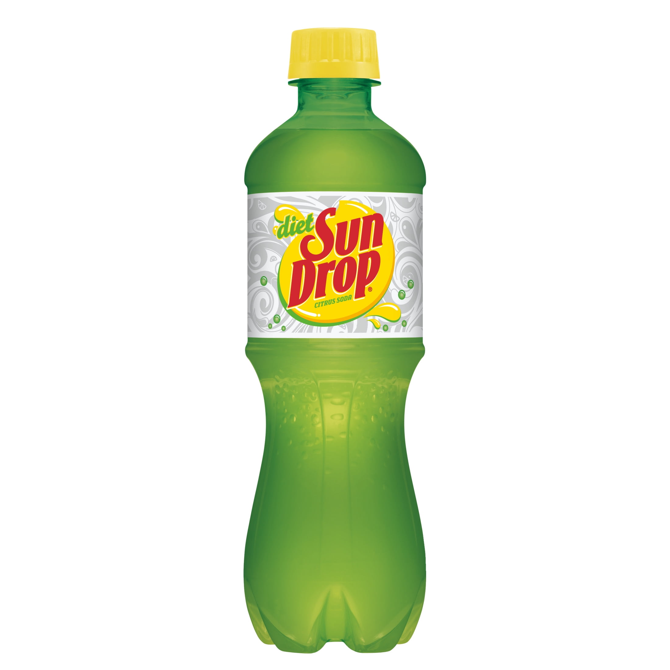 (4 pack) Diet Sun Drop Citrus Soda Pop, 16.9 fl oz, 6 Pack Bottles