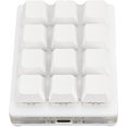 thumbnail image 1 of ZOUSSIQI 12 Key Mechanical Gaming Keyboard, One Handed Keypad USB C Wired Keypad Programmable and Hot Swappable Keyboard (White) CA919-21189, 1 of 9