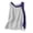 White, variant on JIANLAI Women's Loose Tank Top Asymmetric Button Decor Sleeveless Casual Blouse for Summer Beach Vacation Fashion Colorblock Tops
