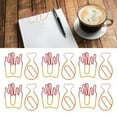thumbnail image 4 of Cute Paper Clips, 100Pcs Kids Paper Clips Sturdy Metal  For Office, 4 of 8