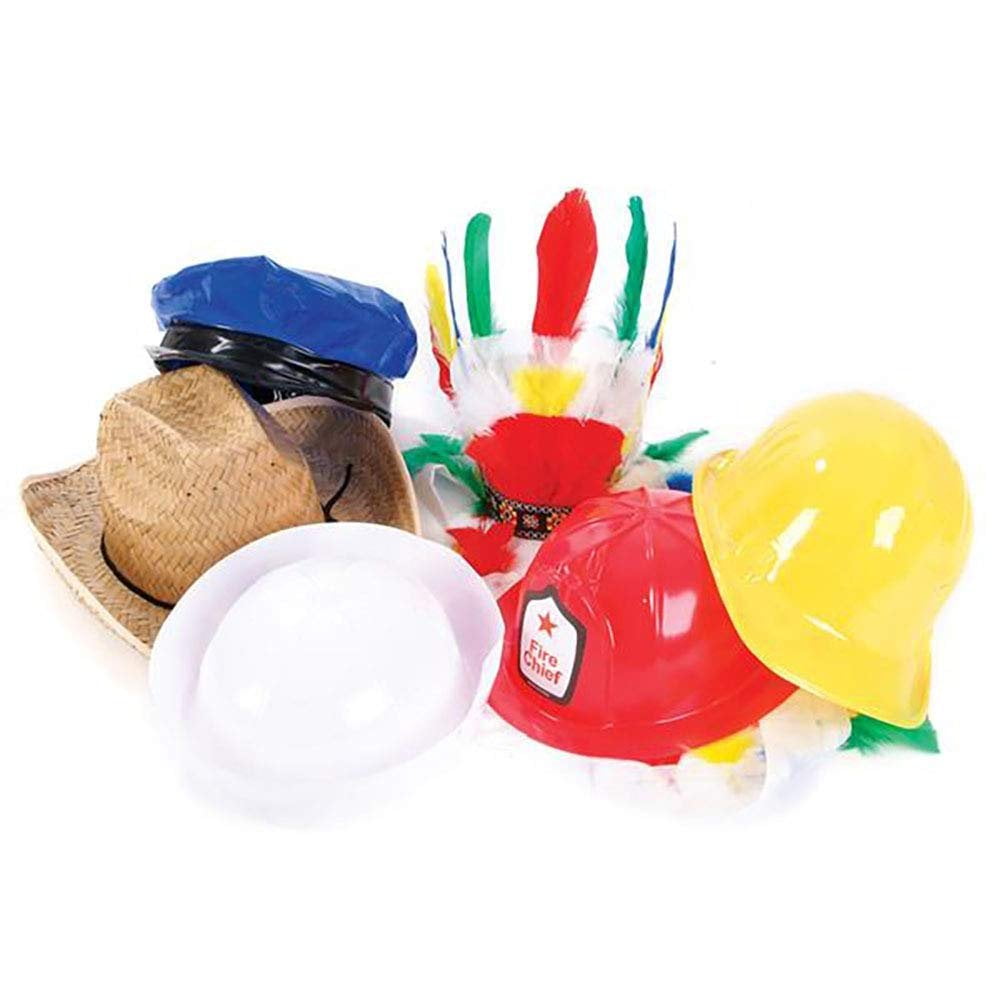 Kicko Party and Occupational Hats 45 Pieces Hat Assortment Perfect