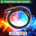 thumbnail image 6 of Unique Bargains 1 Pcs Lubricating Oil Hoses 0.51" ID 0.71" OD 8.2ft L Nitrile Rubber Water Hose Pipe Tubing for Irrigation/Small Equipment/Outdoor Black, 6 of 6