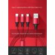 thumbnail image 4 of High-quality Nylon Braided Data Cable 3 in 1 Fast Charge Charging Cable Compatible with iOS Android Phone (NOT Support Data Transmission), 4 of 5