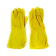 thumbnail image 3 of [12 pares] Guantes de goma extra grandes para usos múltiples y resistentes para lavar platos - 11 pulgadas con forro flocado amarillo - Limpieza del hogar y la cocina - Mediano, 3 of 6