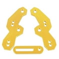 thumbnail image 2 of Miulika Motorcycle Adapter Block Foot Peg Pedal Base Pedals Relocation Bracket Kits for Golden, 2 of 6