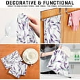thumbnail image 7 of Dreamtimes Soft Absorbent Reusable Kitchen Towels, Set of 1|28x18 in, Lavender Dining Kitchen Living Room Tea Towels Dish Towels Decorative Towels, 7 of 7