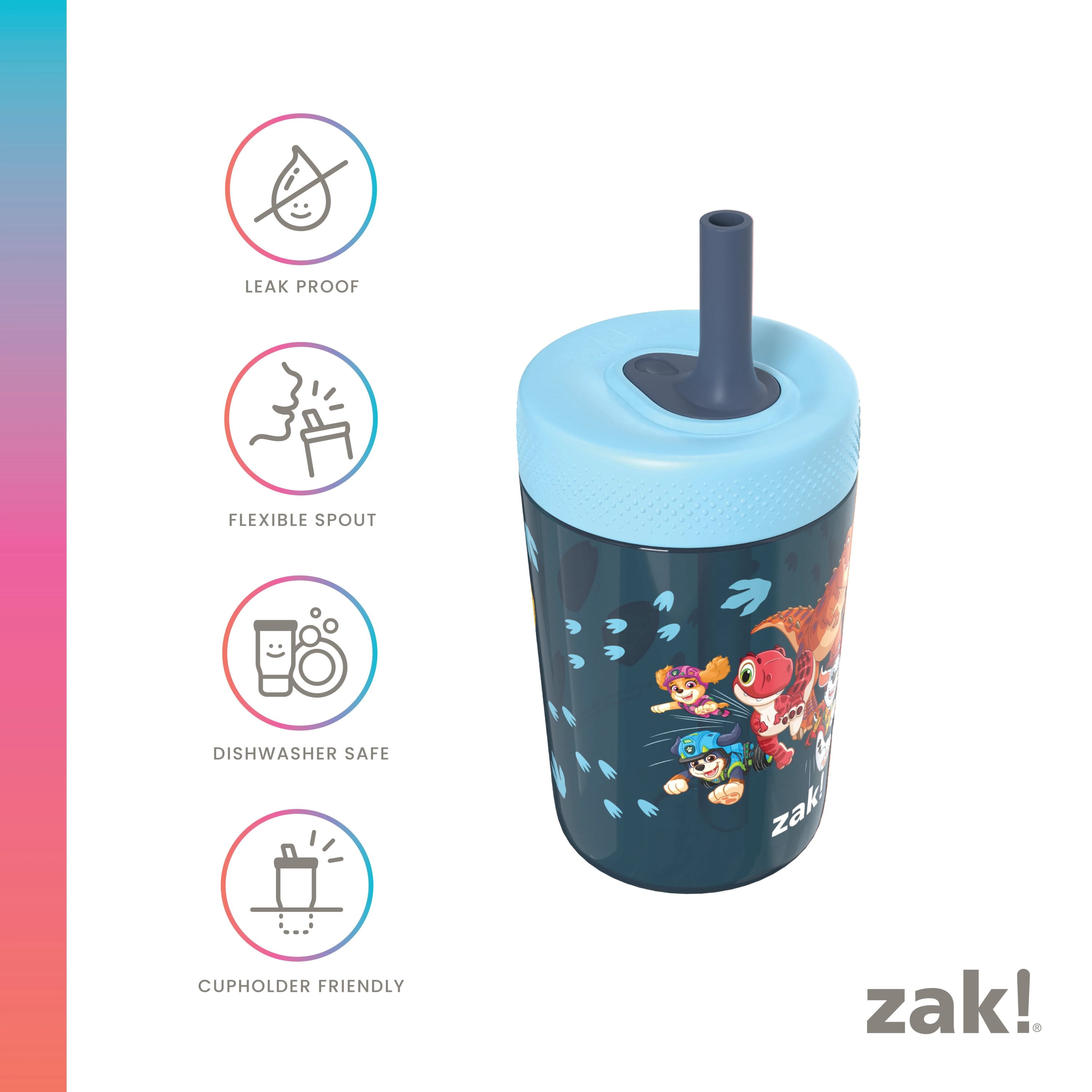 Zak Designs Paw Patrol Boy Capri Tumblers 2 Pack 12oz