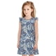 thumbnail image 1 of Fotbe Paisley Floral Branches Vestido de Dormir para Niñas de 3 a 10 Años, Mangas Cortas, Estilo Princesa, Pijama Camisón con Mangas Voladas-X-Large, 1 of 6