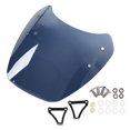 thumbnail image 1 of Motorbike Wind Deflector, Decorative Iron Motorcycle Windshield Protective Sturdy  Replacement For CB650R 2019 2020 2021 For Autocycle Modification Smoky, 1 of 8