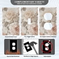 thumbnail image 3 of Yayeee Blank Wall Plate Cover 1-Gang 4.5"x2.7" Home Unused Decorative Outlet, Lace and Floral, 3 of 7
