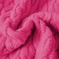 thumbnail image 6 of Mercatoo Cable Knit Turtleneck Sweater for Girls Long Sleeve Comfy Solid Pullover Shirt Kids Fall Winter Warm Soft Tops, 6 of 7