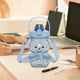 thumbnail image 5 of Lunxisen 1 Pcs Bear Straw Bottle,Cute Cartoon Water Bottle with Straw,Adjustable Shoulder Strap,Portable for Outdoor Camping Picnic Hiking Travel(1400ml), 5 of 9