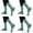 Green 4PCS, variant on MDUKONU 4 Pairs Pilates Socks with Grips for Women, Non Yoga Athletic Ballet Barre Dance Workout Crew Socks