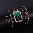 thumbnail image 2 of 1pc Round Pointer Quartz Watch & 4pcs Bracelet, 2 of 4