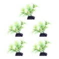 thumbnail image 1 of Planta de terrarios de reptil Yuyangstore decoración de plantas de hierba de acuario plástico 5 piezas, 1 of 8