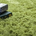 thumbnail image 2 of LOCHAS Round Fluffy Area Rugs Soft Rug for Living Room Bedroom Kids Nursery Home Decor Shaggy Carpet 4 Feet, Grass green, 2 of 6