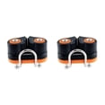 thumbnail image 1 of Guardoinrt Rope Cleats with Wire Flaired Leading Direct Cleat Replace Sailboat Ring Cam Style A 2Set, 1 of 6