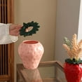 thumbnail image 6 of Flower Pots Strawberry Vase Home Decoration Ceramic Flower Rack Unique Floral Arrangement Container Dry Flower Pot for Indoor Spaces, 6 of 8