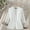 White#2, variant on Ready for Back to School GaThRRgYP Jackets for Women,Women's Fashion Casual Solid Color Pocket Turndown Collar 3/4 Sleeve Blouse Blazer White XXXL