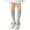 r-89Grey22, variant on MEZZALL Breathable Girls Socks Double Needle Knit Long Tube Crew Socks For Kids Soft Comfortable Everyday Wear Boho Socks