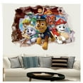 thumbnail image 2 of Paw Patrol 3D Wall Sticker for Boys and Girls Rooms, 2 of 3
