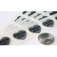 thumbnail image 1 of Silver 1” Heart Scratch Off Labels with "Scratch Here" - 500 Labels, 1 of 1