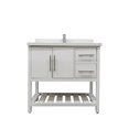 thumbnail image 1 of SERA New Fiory Bathroom Vanity Pure White Knock Down, 1 of 5