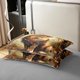 thumbnail image 4 of 3D Lion Funda Nórdica Queen Size 3 Pcs Retro Red Rose Autumn Maple Leaves Bedding, 4 of 7