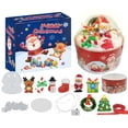 thumbnail image 2 of Adornos Navideños Mini 14 Piezas NikouMX Globo de Nieve DIY, 2 of 8