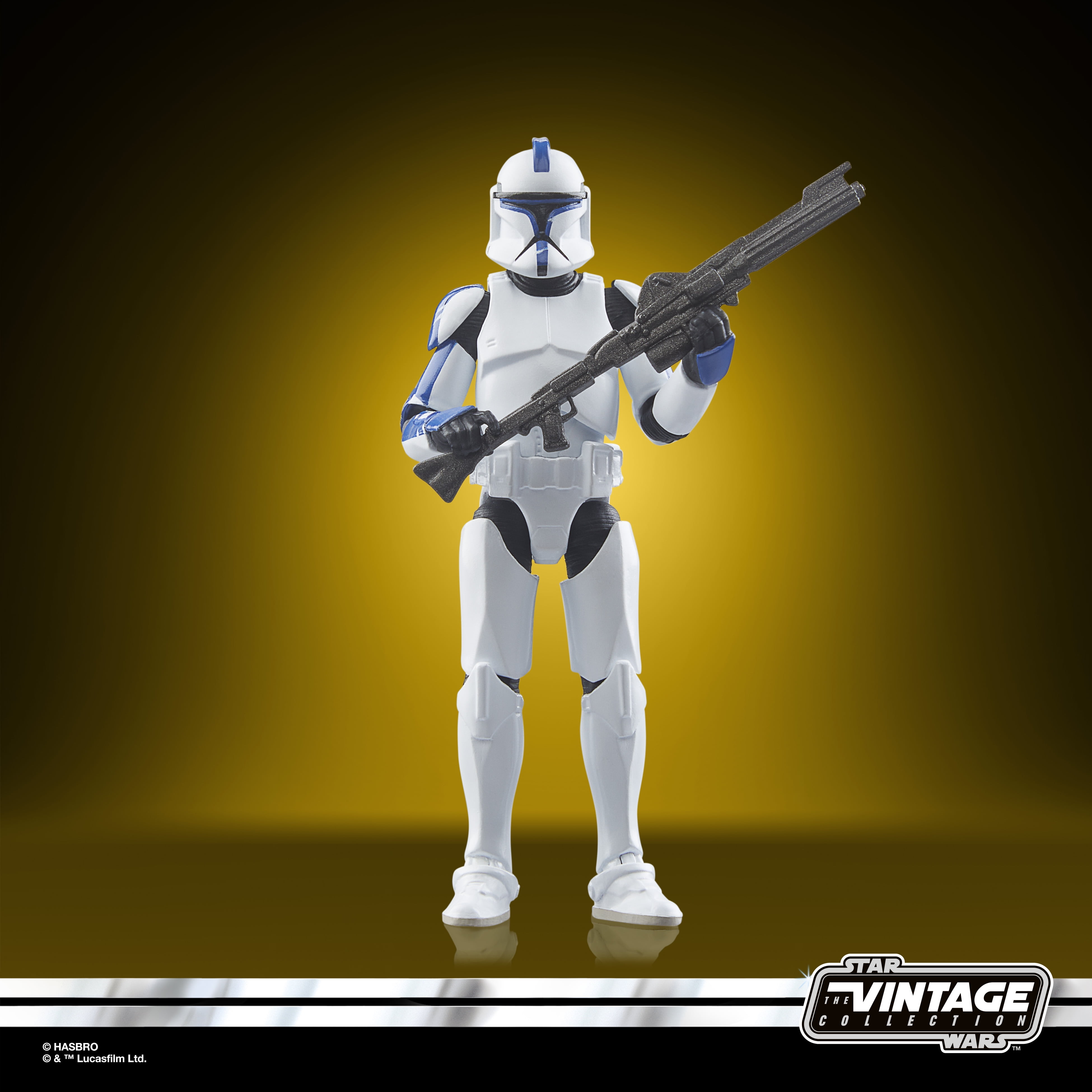 Star Wars The Vintage Collection Clone Trooper Lieutenant (Teth) Action Figure (3.75”)