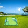 thumbnail image 4 of Golf Chipping Mat - Sticky Golf Mat Game - Indoor Golf Games Practice Mats Adults - Vel-cros Golf Chipping Game - Golf Training Hitting Mat - Golf Games Set With 16 Golf Balls For Home Offices Toy fo, 4 of 7