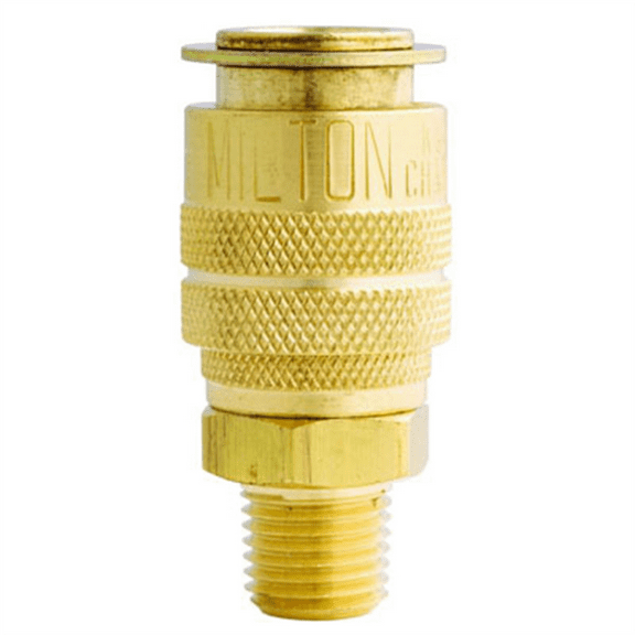 Milton Industries 1/4" Male Body W/Drag Guard - M-Style