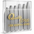thumbnail image 1 of Collar metálico Stays Quality Stays 52 de acero inoxidable con funda, 1 of 5
