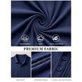 thumbnail image 4 of RICHCOIN Polo Shirts for Men Summer Short Sleeve Textured Knit Casual Golf Tops Collared T Shirt, 4 of 7