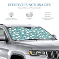 thumbnail image 2 of Bingfone Cartoon Funny Goose Car Windshield Sunshade,Sun Foldable Sun Shield Sun Visor for Car - Medium, 2 of 8