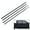 chrome, variant on PIT66 Body Side Molding Trim Set 4PCS 1/18" Fit For Silverado/Sierra Crew Cab 14-18