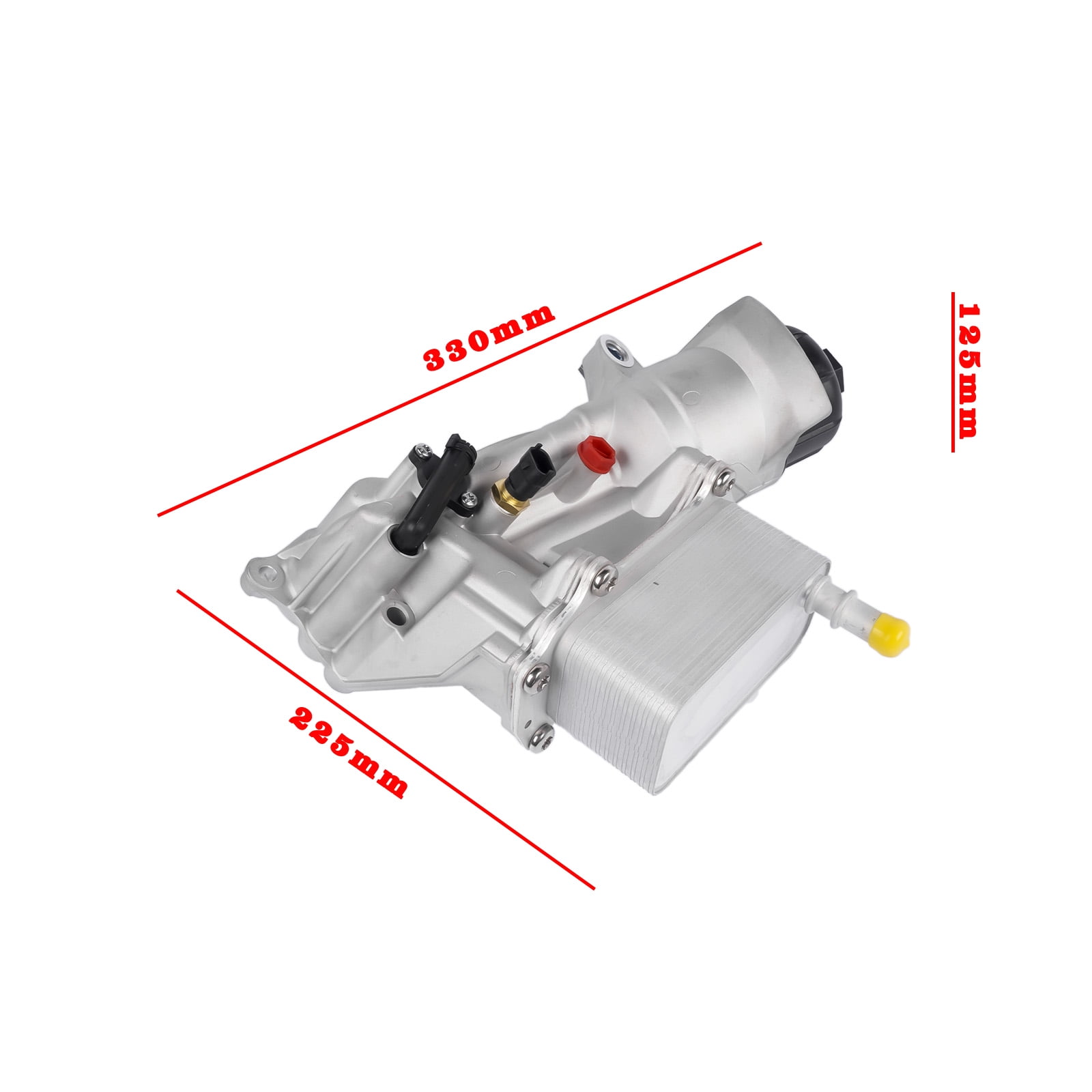 GELUOXI Engine Oil Filter Housing For RAM 1500 2014-2019 3.0L V6 68624177AA 46343220