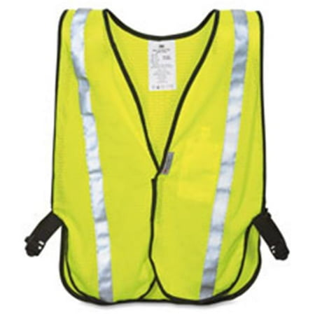 

Safety Vest Reflective Clothing One-Size Adj. Yellow
