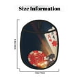 thumbnail image 3 of Pofeuu Poker Chips Print Silicone Pot Mat Mitten With Hanging Loop Heat Resistant Oven Mitts Non-Slip Bbq Baking Smoking Potholders, 3 of 7