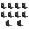 thumbnail image 4 of 10 soportes de ángulo recto de unión prácticos y versátiles de 90 grados de fijación engrosada Negro, 4 of 9