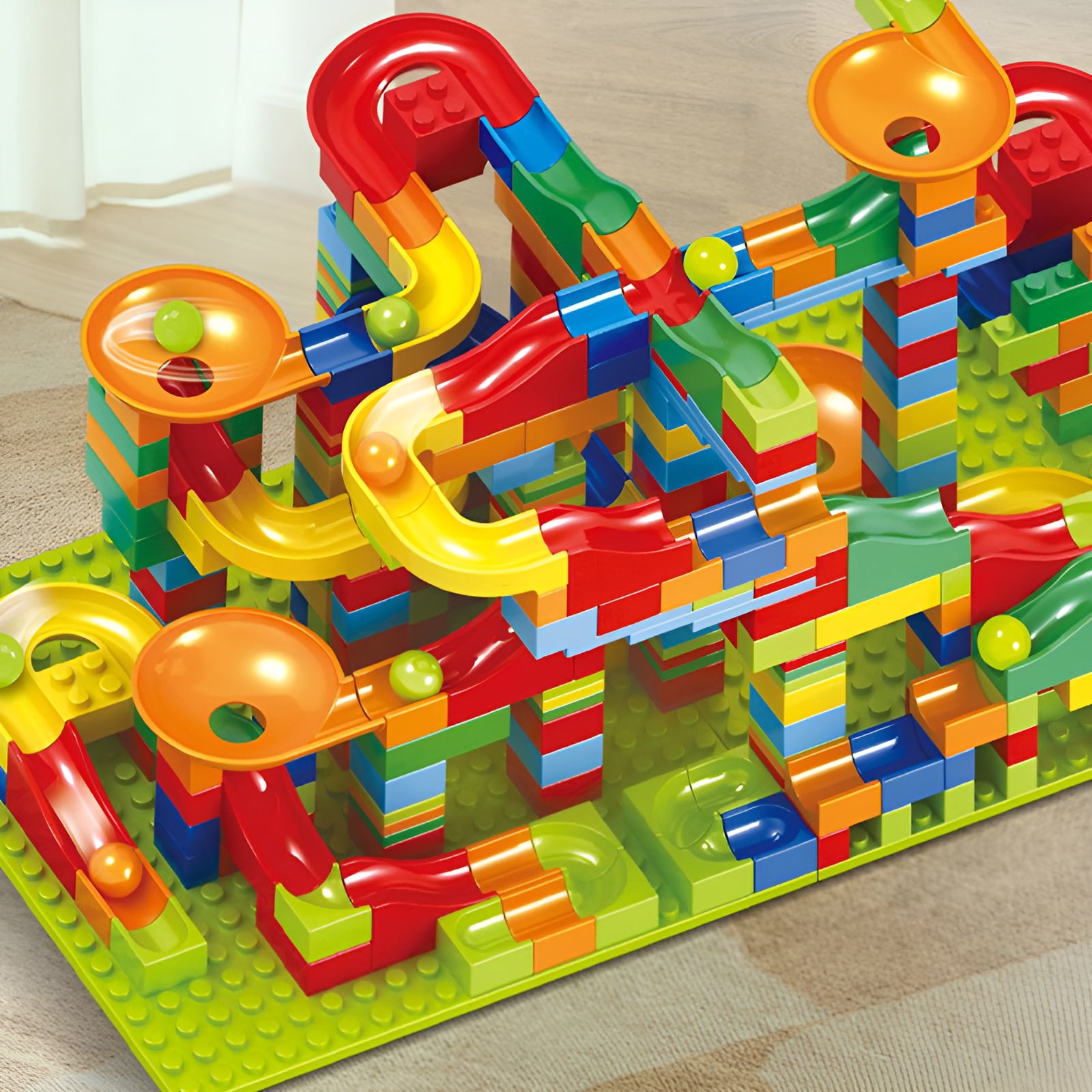 BESTSKY 523Pcs Building Toys for Kids Ages 4-8,Fun Exploration Building Blocks,Complex Structures Toy Building Sets