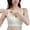 White, variant on Womens Wireless Bras Seamless Lift Bra Fixed Cup Design Anti Sag Function Soft Naked Feel For Daily Inner Wear And Leisure Womens Beige