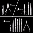 thumbnail image 4 of Manicure Set, Professional Manicure Kit Nail Clippers Set 11 In 1 Stainless Steel-777, 4 of 5