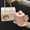 Pink, variant on Cute poached egg ceramic mug with lid for girl girlfriends birthday gift practical cup souvenir gift box