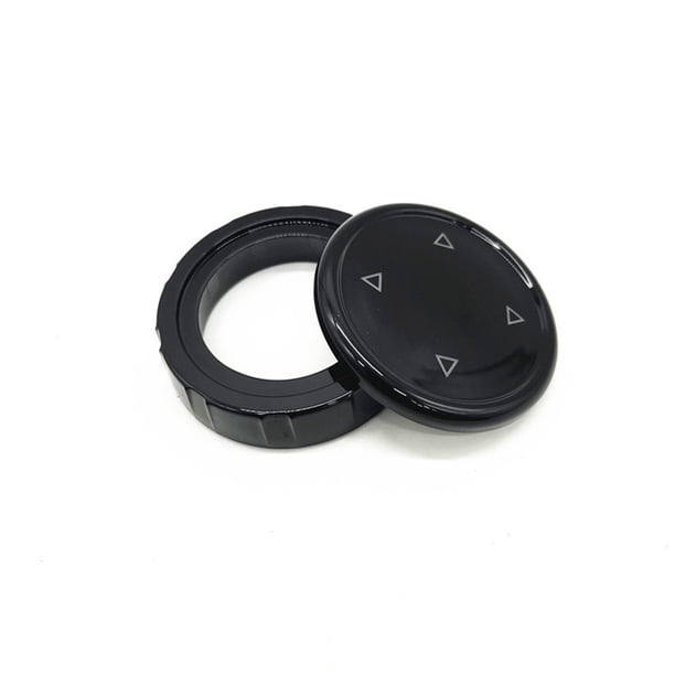 Kenally Botón ABS Multimedia para coche, perilla de controlador de vehículo, decoración Interior de automóvil automotriz, accesorio Vehículos, repuestos y accesorios Mis negro brillante M Kenally VI020542-01
