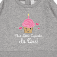 thumbnail image 3 of Inktastic 1st Birthday Cupcake Girls Cute Baby Sweatshirt, 3 of 4